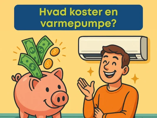 hvad koster en varmepumpe