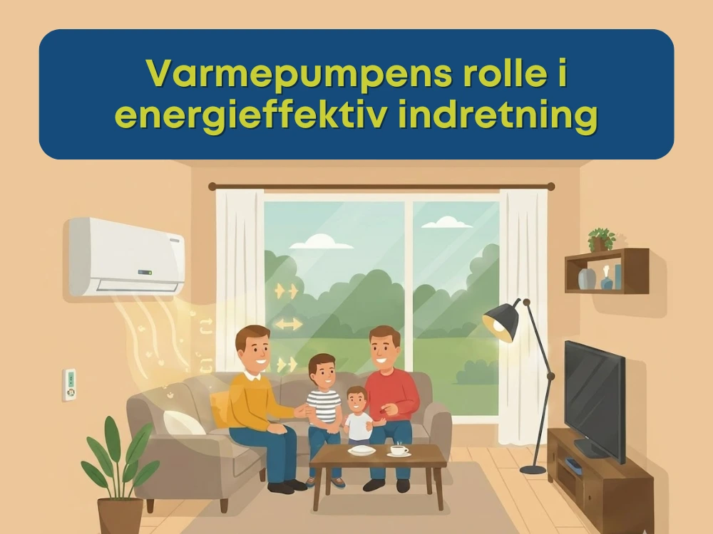 Varmepumpens rolle i energieffektiv indretning