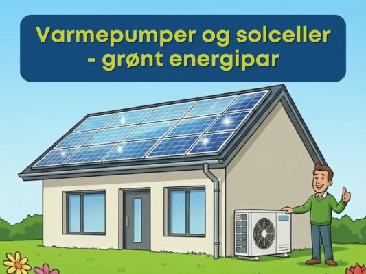 Varmepumper og solceller