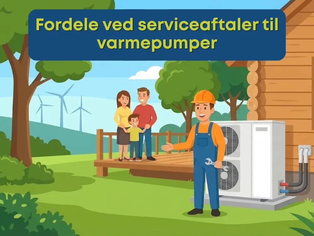 Fordele ved serviceaftaler til varmepumper