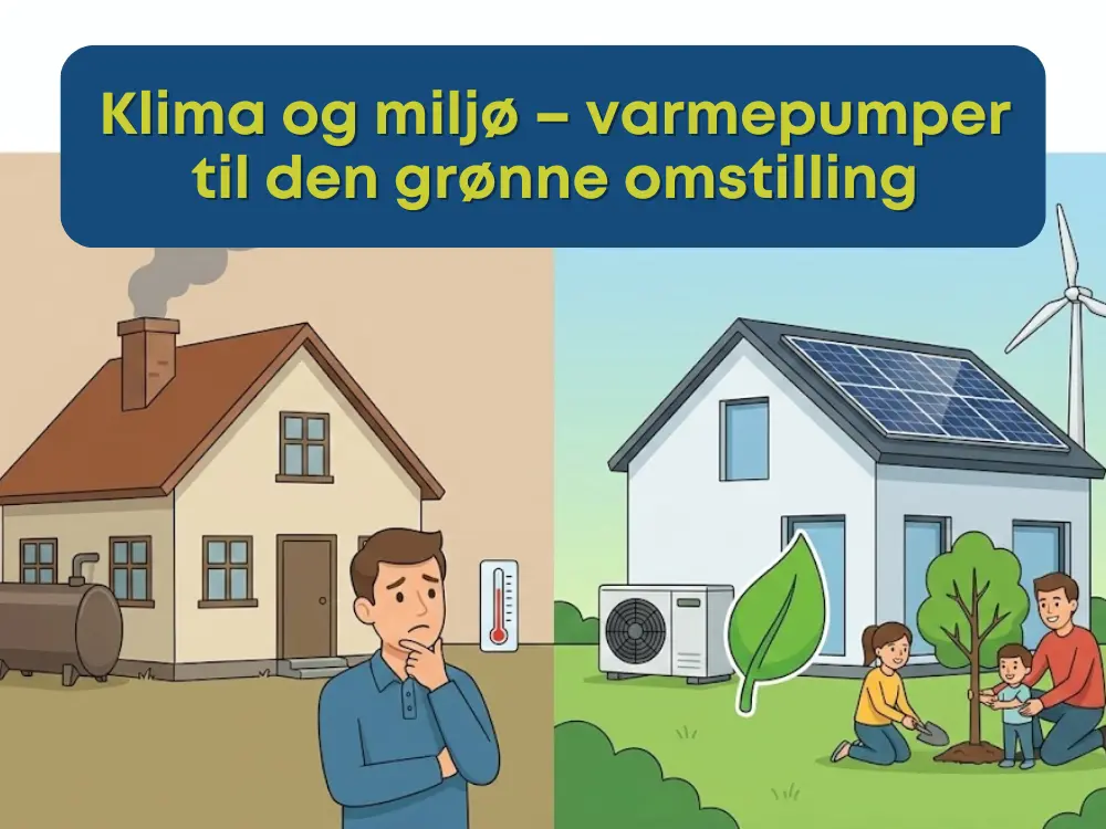 Klima og miljø – varmepumper til den grønne omstilling