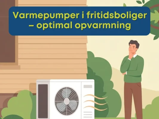 Varmepumper i fritidsboliger – optimal opvarmning