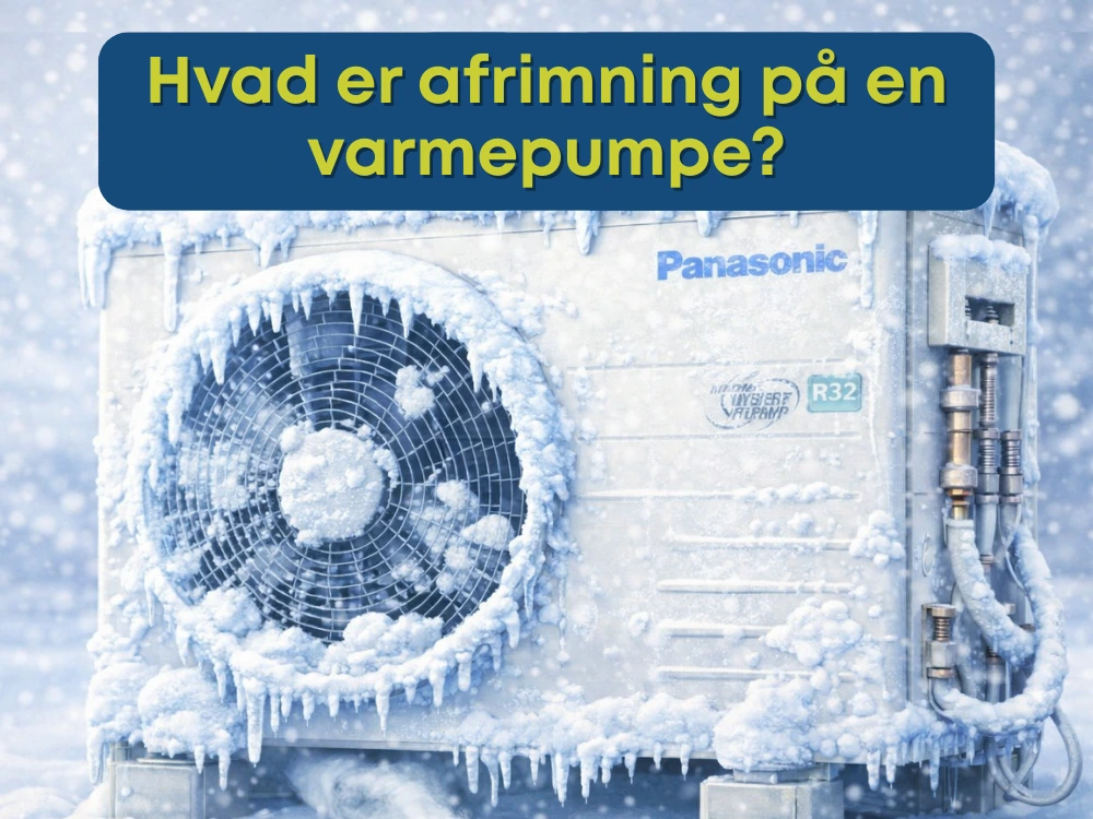 Hvad er afrimning på en varmepumpe