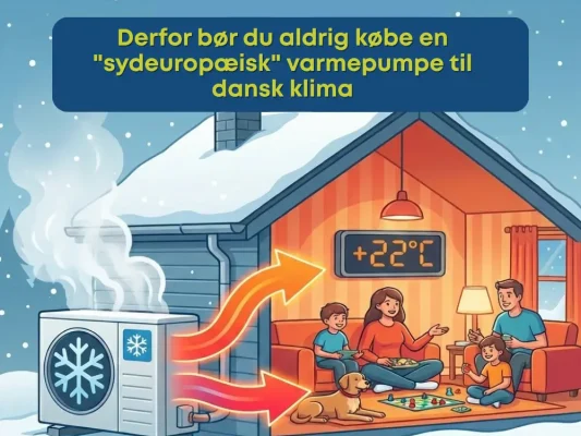 Sydeuropæisk varmepumpe