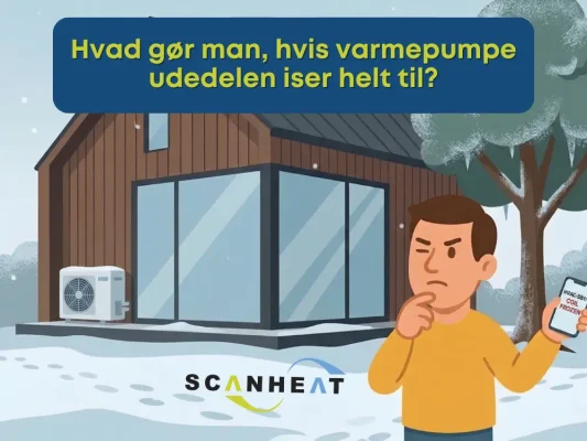 Hvad gør man, hvis udedelen iser helt til