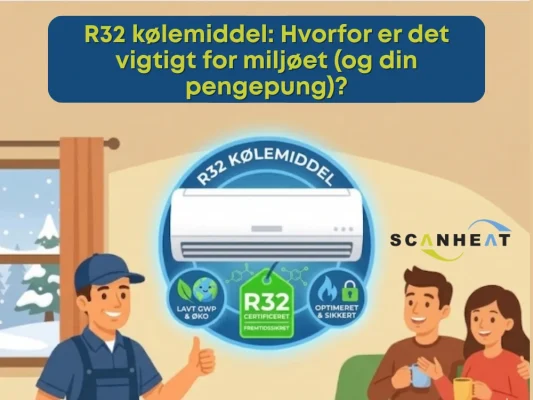 R32 kølemiddel Hvorfor er det vigtigt for miljøet (og din pengepung)