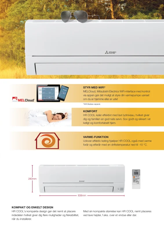 hr cool aircondition funktioner